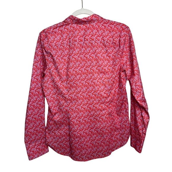 J. Crew Slim-fit Shirt in Liberty® Toutouayette Fabric Women's Sz. 6 - Picture 3 of 5